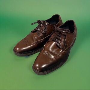 Stacy Adams Boys Dress Shoes – Brown Oxford – Size 12M – Mint Condition